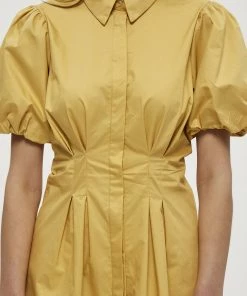 Minus ALETTE SHIRT DRESS Robe Chemise Cornbutter Femme -SOLDES D'ÉTÉ - Minus Fashion fc38cf17020149d5b7b39b9ba1a95b8e