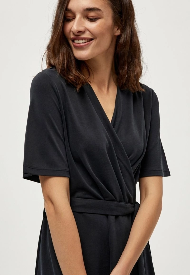 Minus KRISTINE Robe En Jersey Black Femme 6 Minus KRISTINE Robe En Jersey Black Femme – Image 4