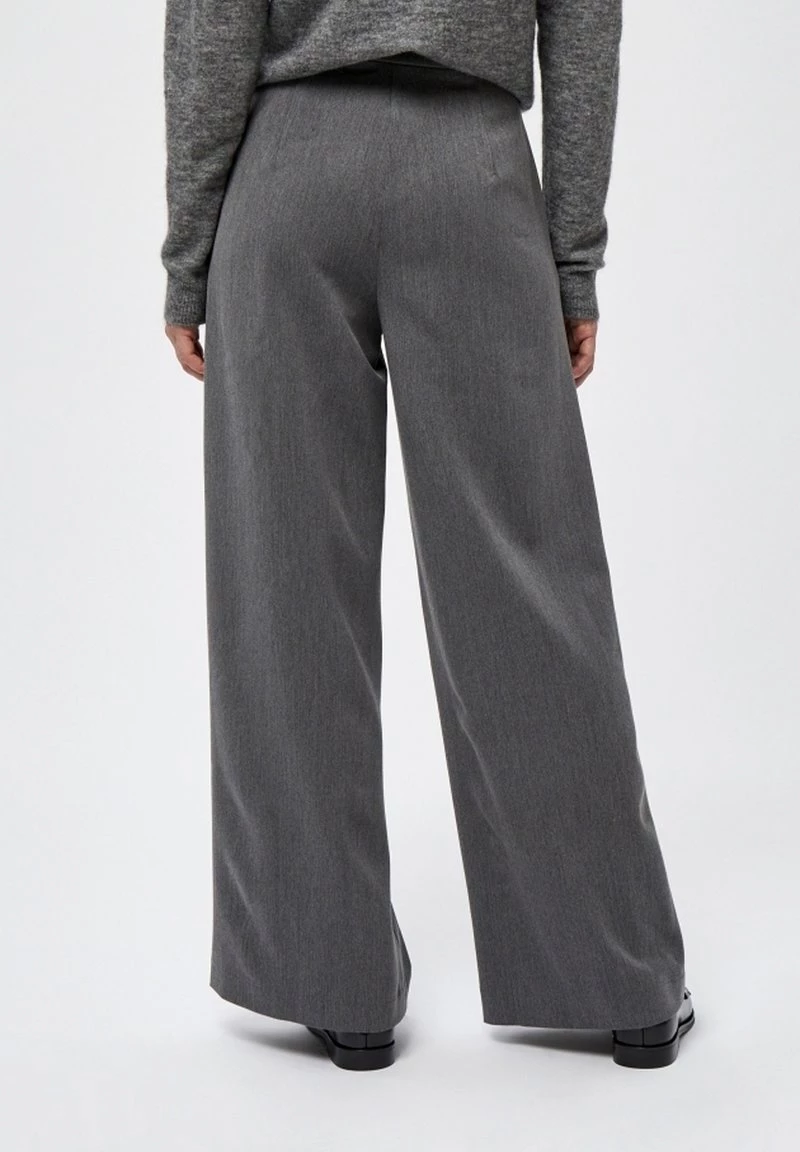 Minus DANIKA Pantalon Classique Grey Melange Femme 5 Minus DANIKA Pantalon Classique Grey Melange Femme – Image 3