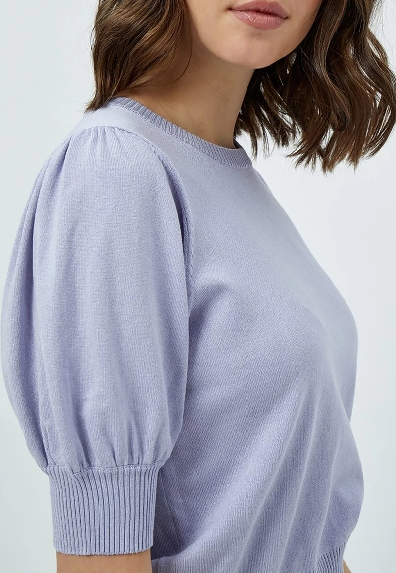 Minus Femme LIVA T Shirt Basique Cosmic Lavender 6 Minus Femme LIVA T Shirt Basique Cosmic Lavender – Image 4