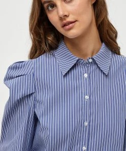 Minus Femme ELAYNA Chemisier Blue Zen Stripes 9 Minus Femme ELAYNA Chemisier Blue Zen Stripes -SOLDES D'ÉTÉ - Minus Fashion fe15f044af854a5f9b18c0d38822b115