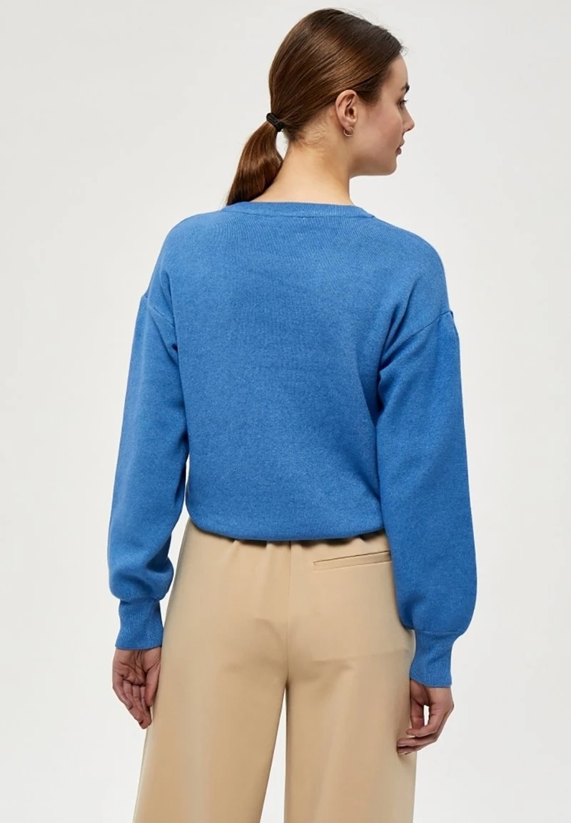 Minus Femme LUPI Pullover Palace Blue 5 Minus Femme LUPI Pullover Palace Blue – Image 3