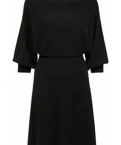 Minus Robe Pull Black Femme -SOLDES D'ÉTÉ - Minus Fashion feb9efe8ad6948108d3616633bbe60e9