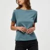 Minus Femme T Shirt Basique Blue Zen -SOLDES D'ÉTÉ - Minus Fashion ff7cd44570974d6f83b16032e01a9e80